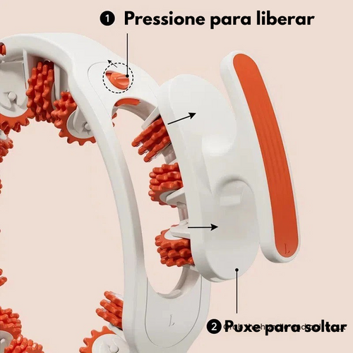 DrenaRoller Massageador Linfático para Lipedema e Celulite