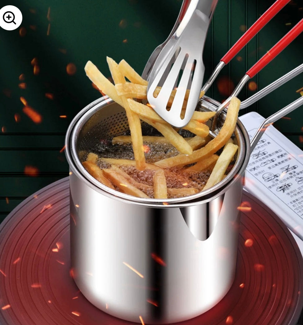 Panela Fritadora Inox - Compre 1 Leve 2